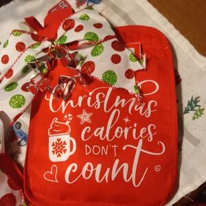Holiday Red Christmas Pot Holder